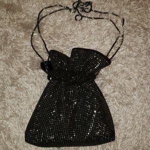 Jeweled designer evening bag